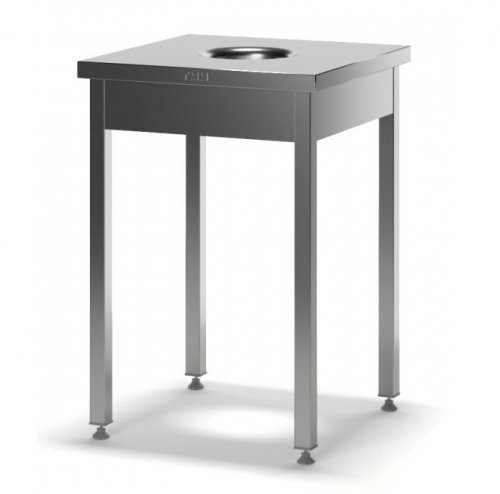 Стол для сбора отходов без борта ССП-1 600х600х870