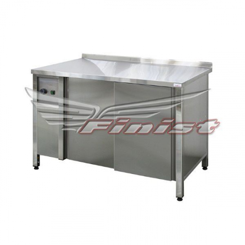 Стол тепловой СТ-15/7, двери-купе, борт 1500х700х850