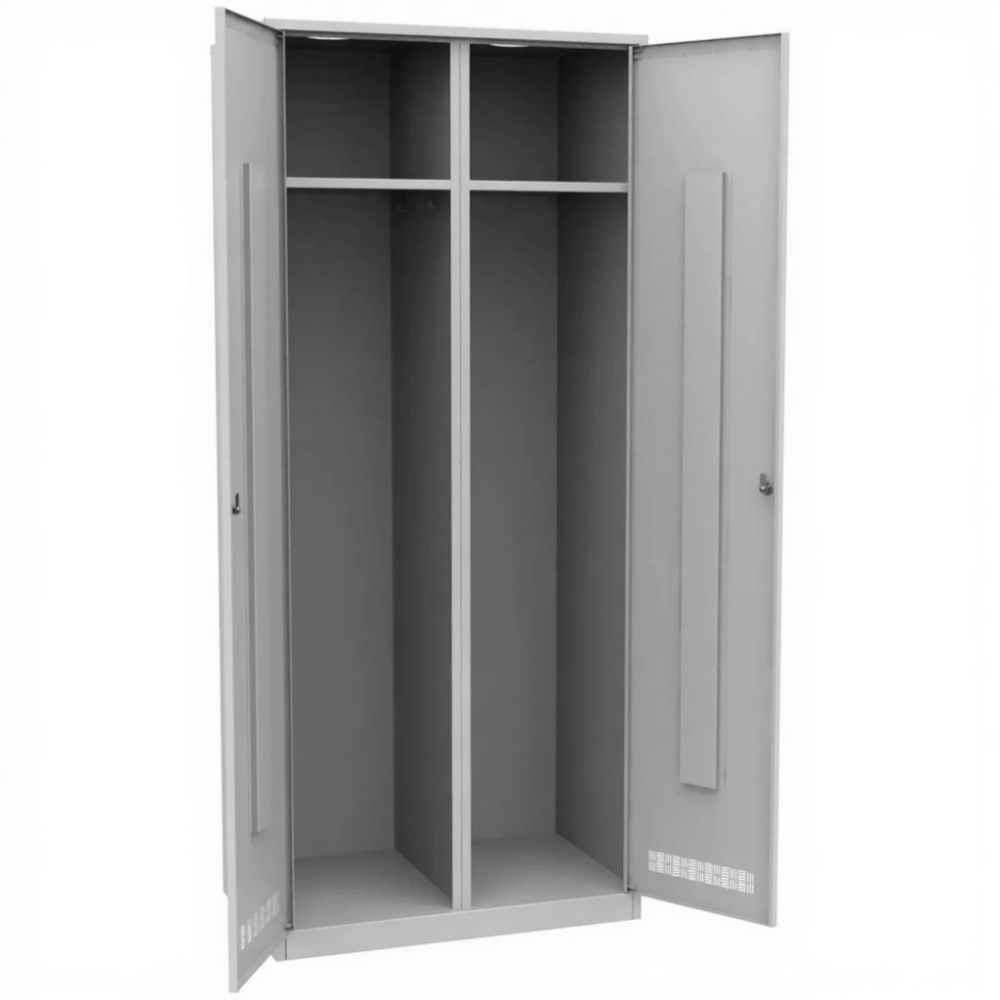 Шкаф для одежды металлический ШРВ-ДВ-800