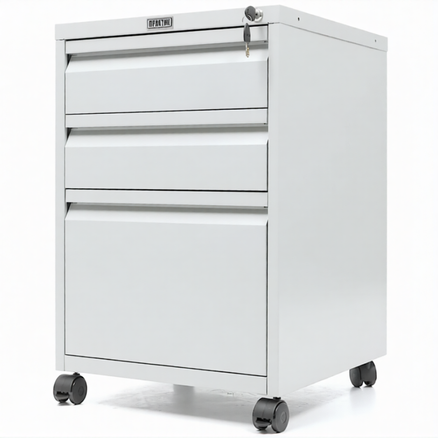Тумба мобильная Практик BFC-70/3 (AP-1)