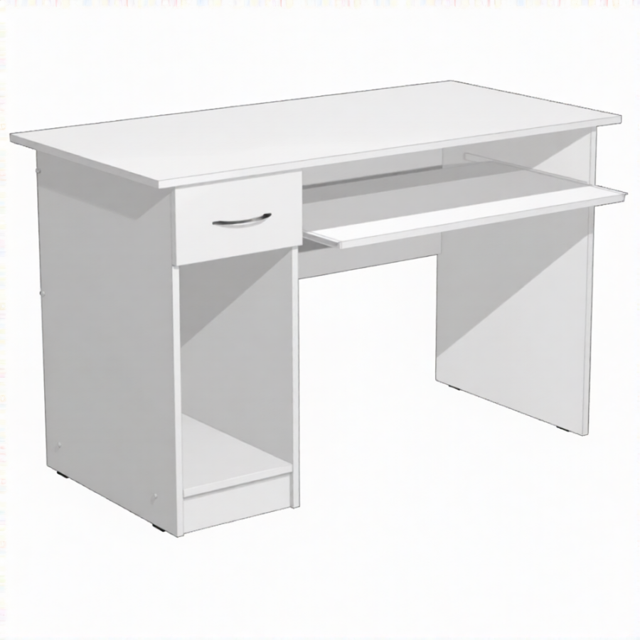 Стол рабочий СКр.1 (1200х600х750) (ЛДСП белый)