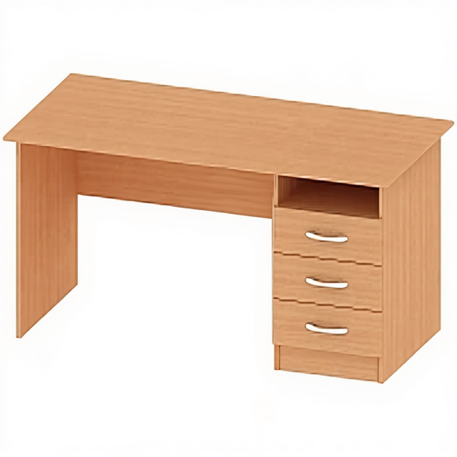 Стол офисный с тумбой 1400 мм ОФ-СТ-1-1