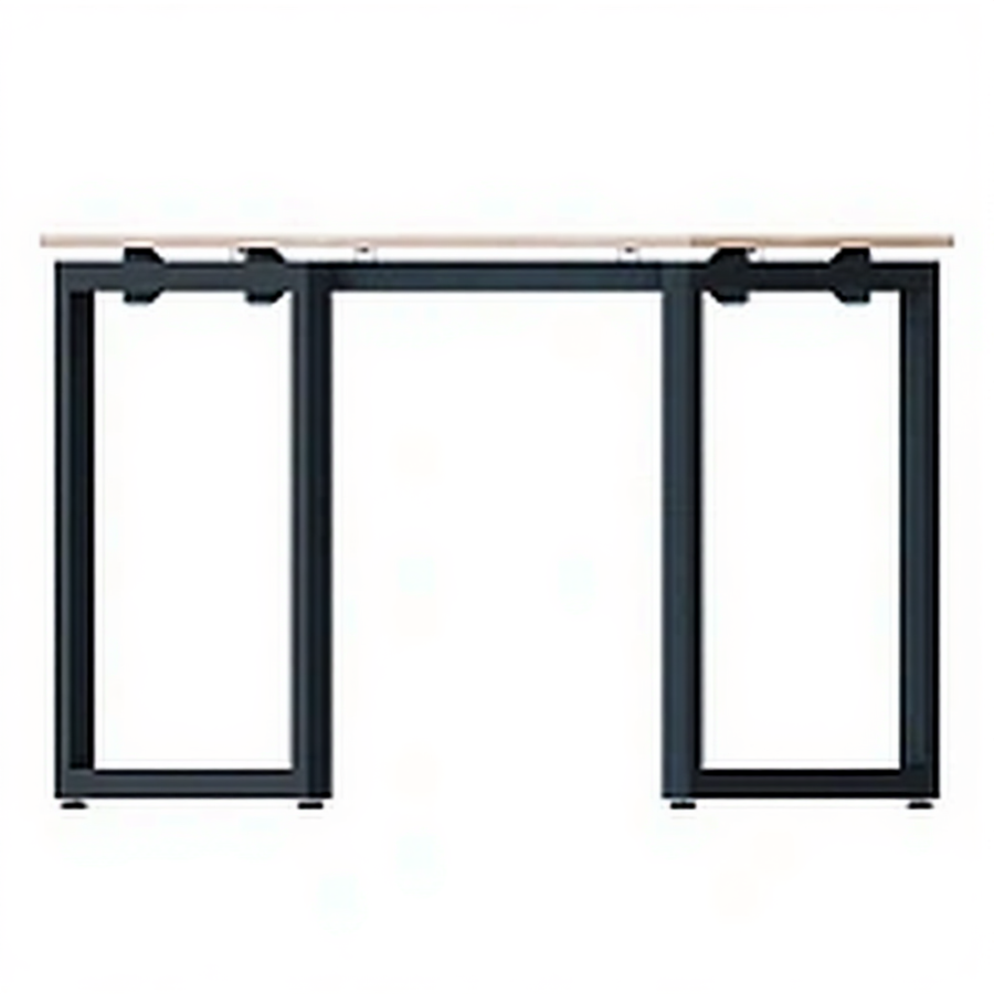 Стол трапеция «СМАРТ» подстолье «O» профиль 40x40 столешница 16 мм