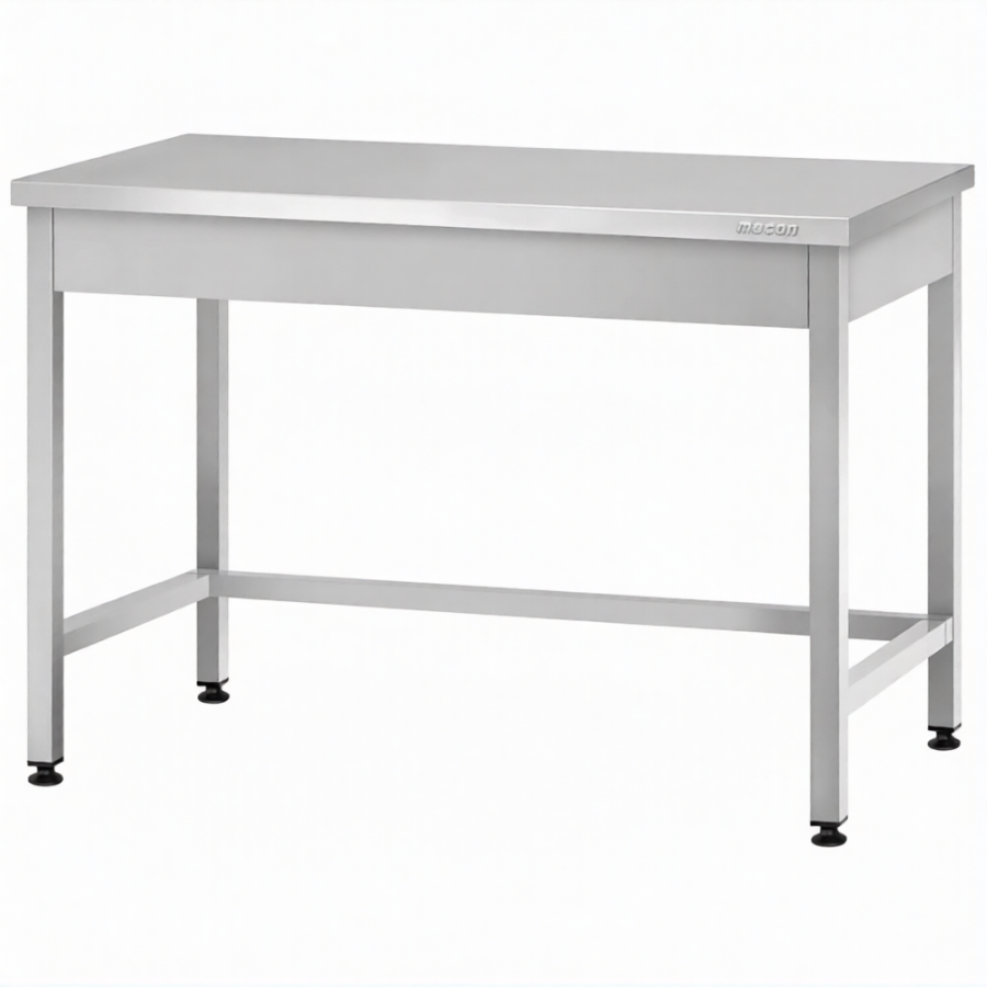 Стол производственный СПРп - 860х1000х700 «Profi Ral» (полка-обвязка)