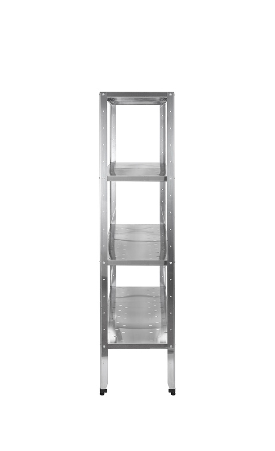 Стеллаж кухонный с перфорированными полками Luxstahl СРП-1800*600*300