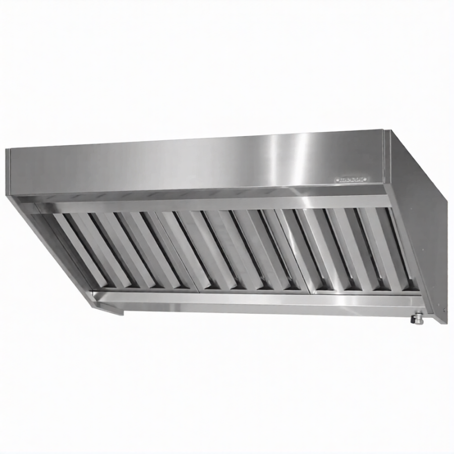 Зонт вытяжной полуоткрытый ЗВПн 400х600х1000 «Norma Inox» пристенный