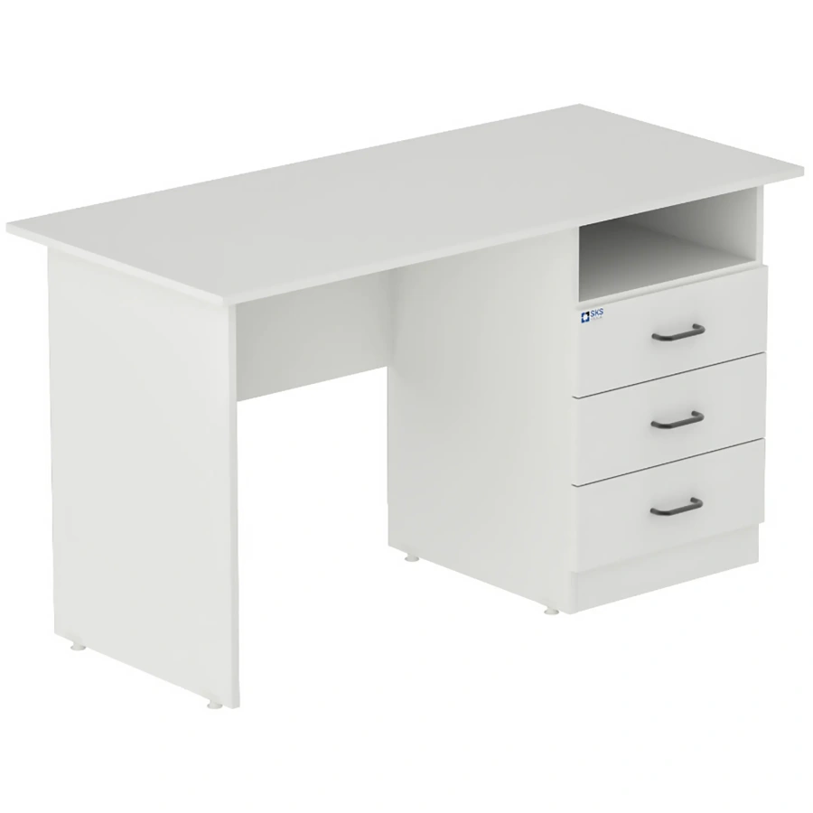Стол рабочий WHITE LITE 06