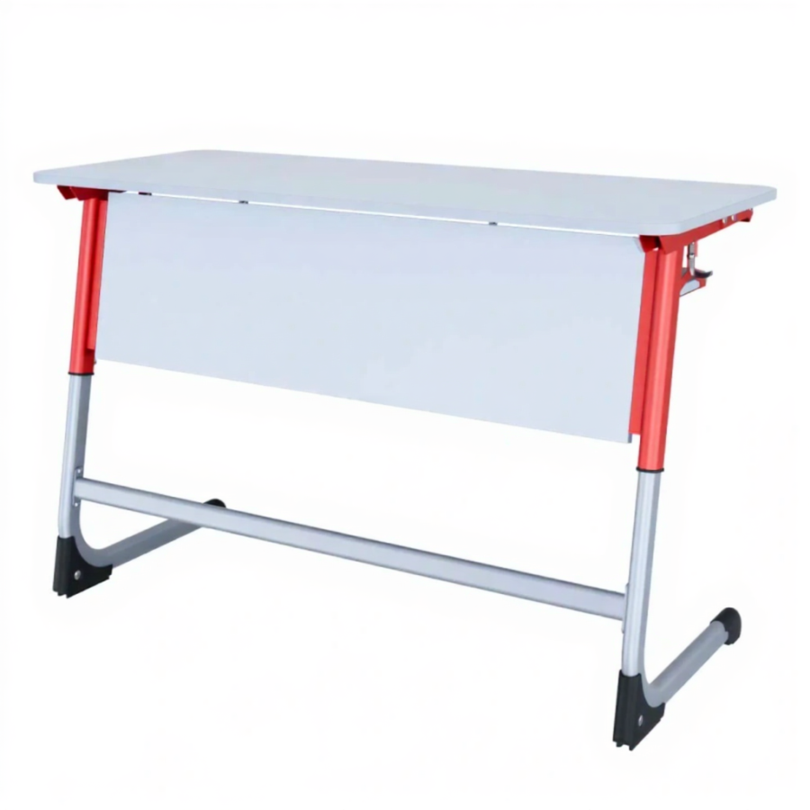 Парта 2М Smart с полкой (ЛДСП)