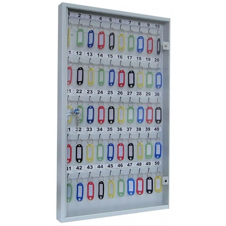 Ключница с прозрачной дверцей КЛС-50 (с брелками)